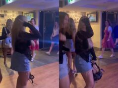 Dansende meid gaat keihard viral…