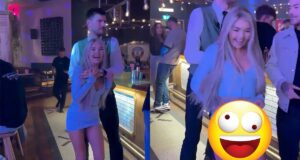 Jongedame ontdekt dat ook voor haar de huisregels gelden in deze club…