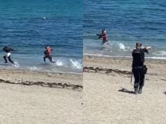 Spaanse politie treedt met rubberkogels op tegen migranten…